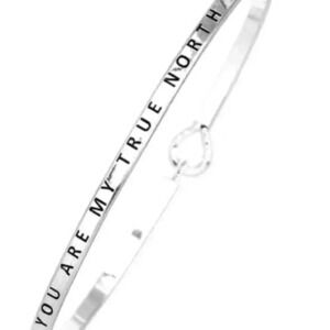 You Are My True North Bracelet